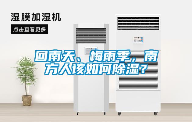 回南天、梅雨季，南方人该如何香蕉福利视频？