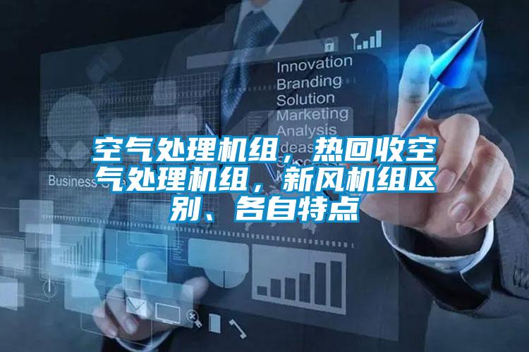空气处理机组，热回收空气处理机组，新风机组区别、各自特点
