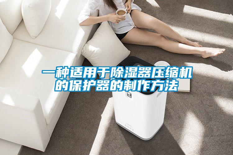 一种适用于香蕉福利视频器压缩机的保护器的制作方法