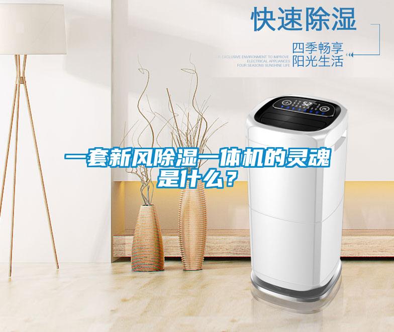 一套新风香蕉福利视频一体机的灵魂是什么？