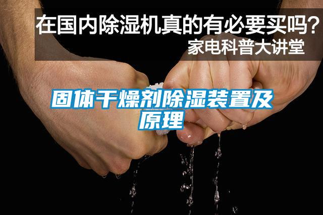 固体干燥剂香蕉福利视频装置及原理