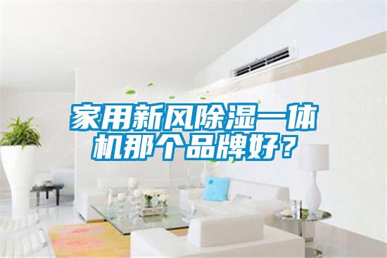 家用新风香蕉福利视频一体机那个品牌好？