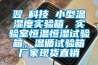 翌昇科技 小型温湿度实验箱，实验室恒温恒湿试验箱，温循试验箱厂家现货直销
